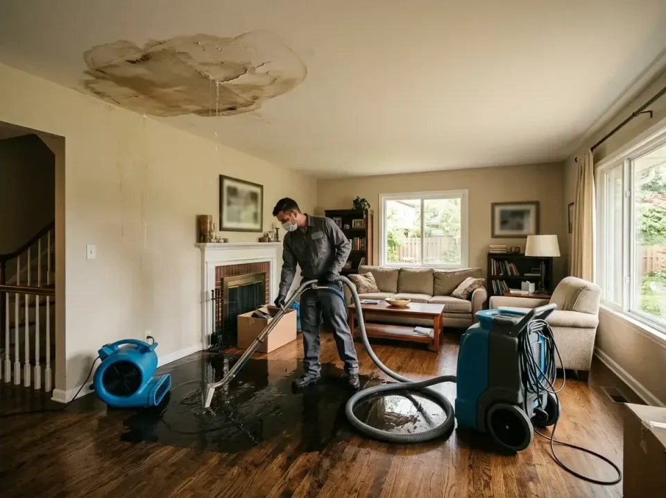 attic-pipe-burst-ceiling-drip-008 — frequently asked questions, Water Damage Restoration & Carpet Care in San Mateo, CA